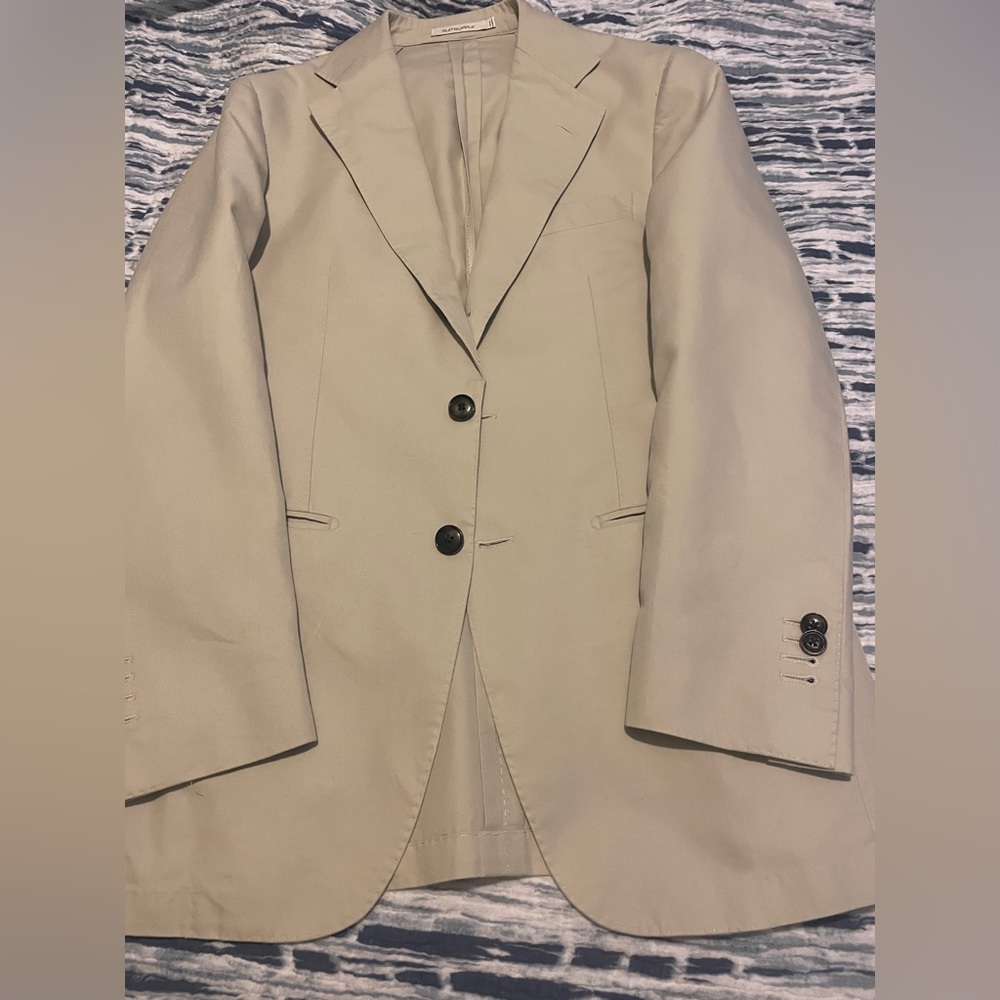 Suitsupply Tan Cream blazer